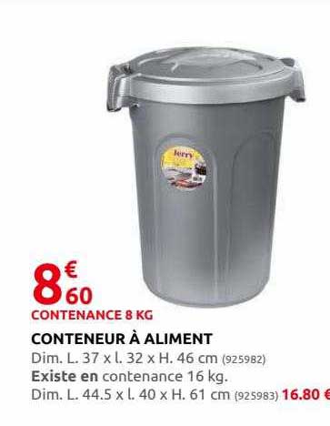 conteneur à aliment