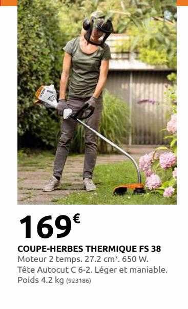 coupe-herbes thermique fs 38
