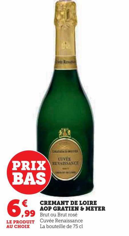 crémant de loire aop gratien & meyer