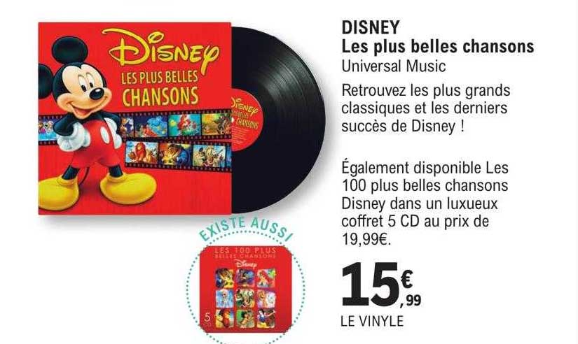 disney les plus belles chansons