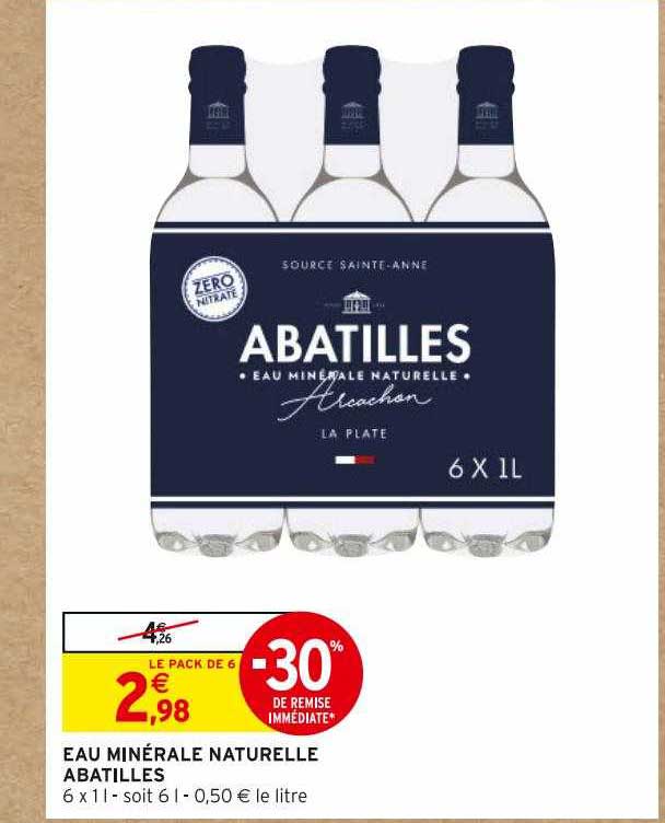 eau minérale naturelle abatilles
