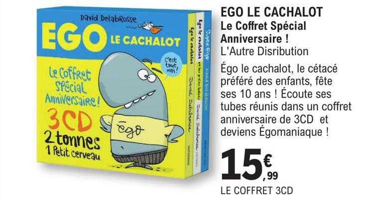 ego le cachalot le coffret spécial anniversaire !
