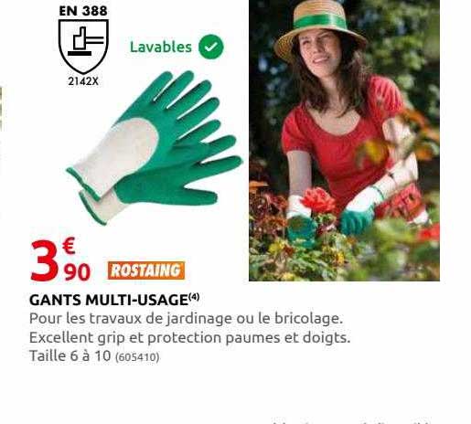 gants multi-usage rostaing