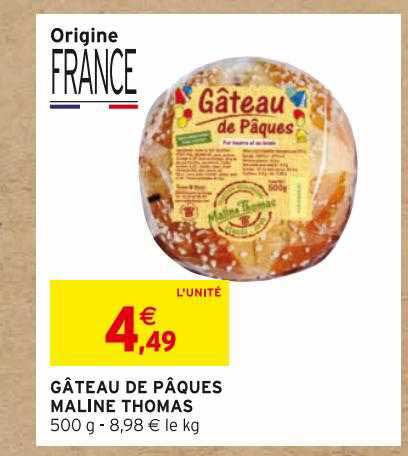 Gâteau De Pâques Maline Thomas