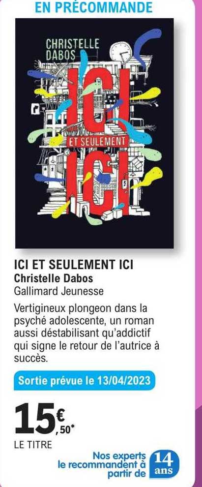 ici et seulement ici - christelle dabos