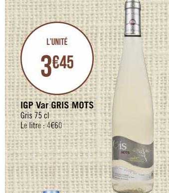 igp var gris mots