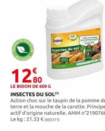 Insectes Du Sol Solabiol