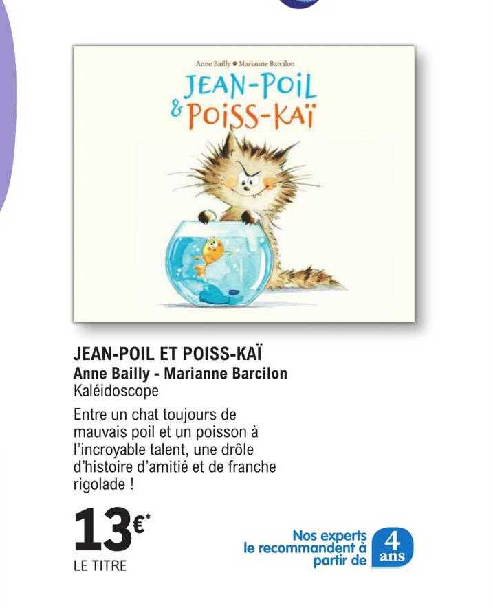 jean-poil et poiss-kaï - anne bailly - marianne barcilon