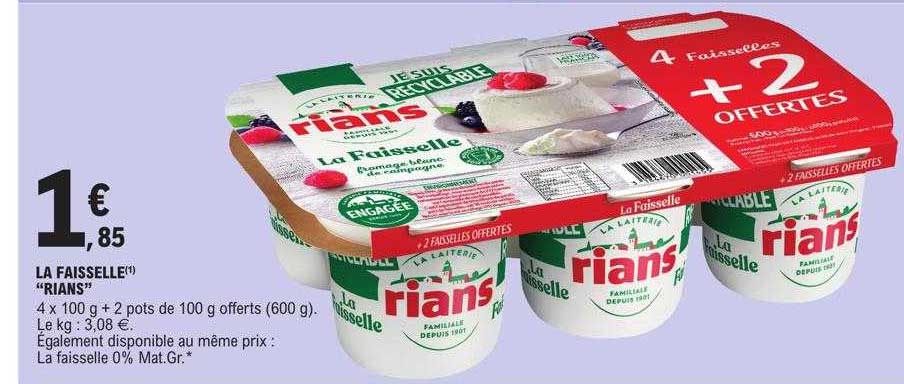 La Faisselle "rians"