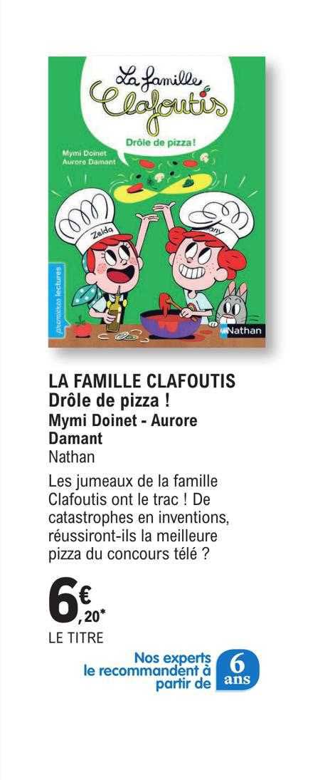 la famille clafoutis drôle de pizza ! - mymi doinet - aurore damant