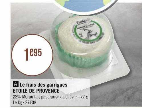 le frais des garrigues étoile de provence