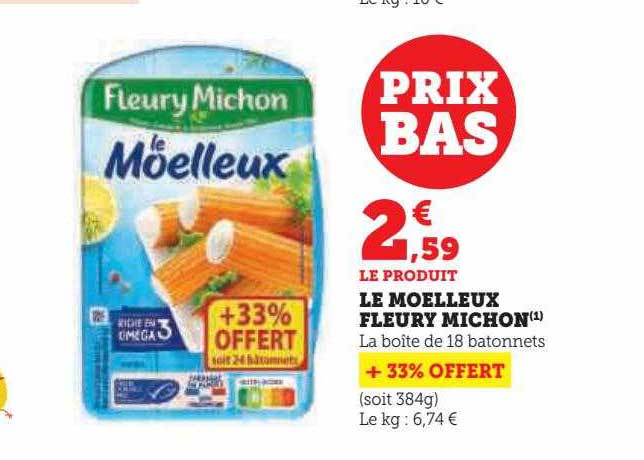 le moelleux fleury michon