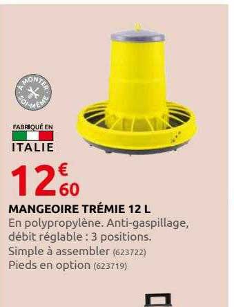 mangeoire trémie 12l