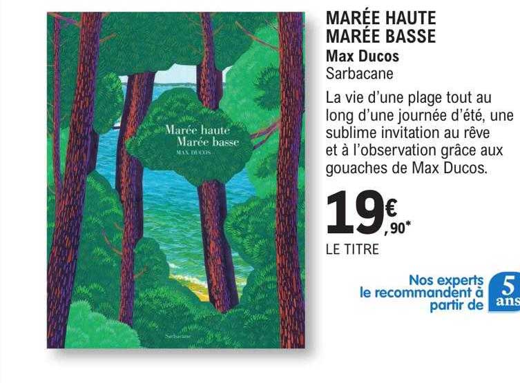 marée haute marée basse - max ducos