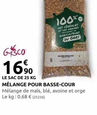 mélange pour basse-cour gasco