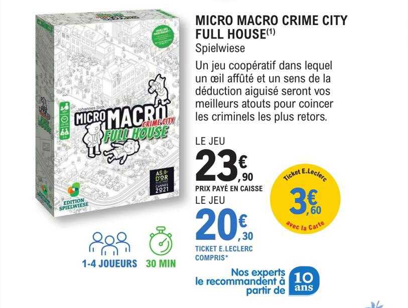 Micro Macro Crime City Full House
