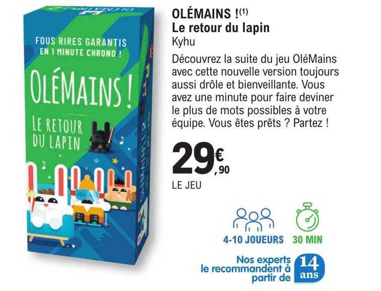 olémains ! le retour du lapin kyhu