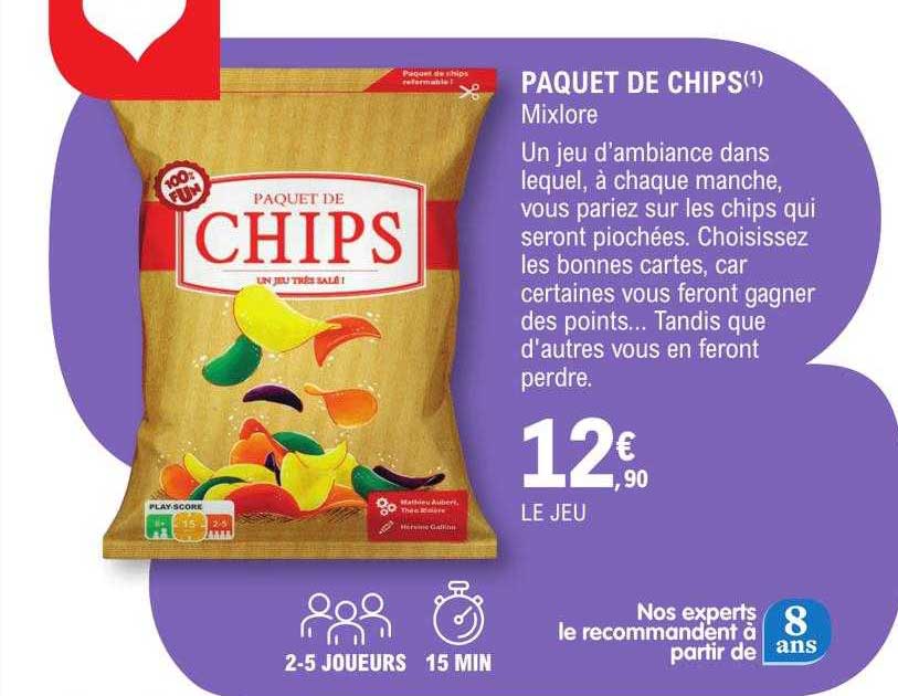 Paquet De Chips Mixlore