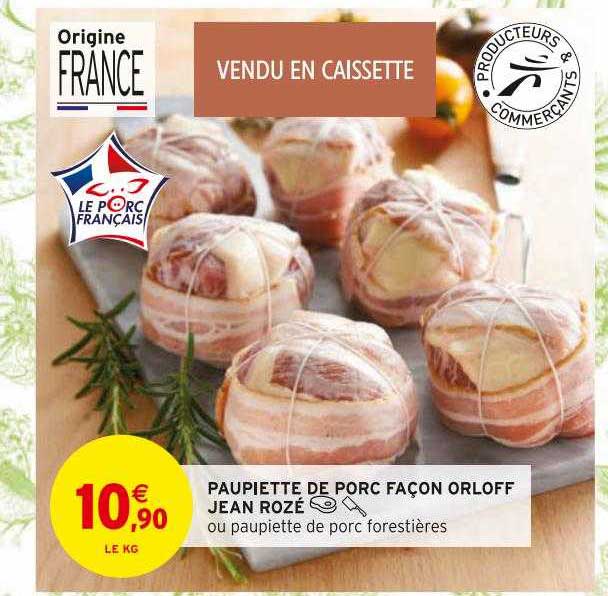 paupiette de porc façon orloff jean rozé