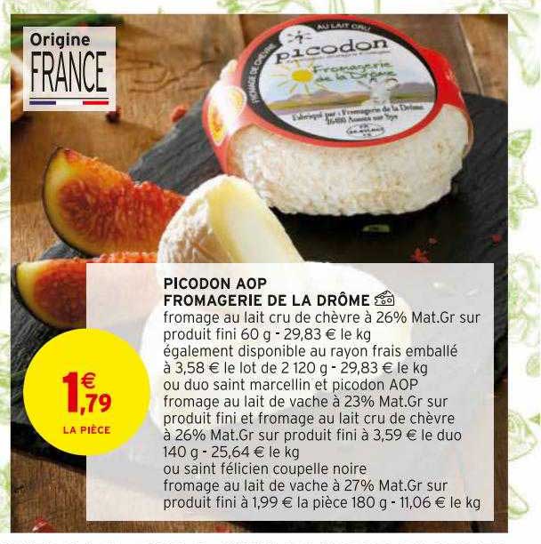 picodon aop fromagerie de la drôme