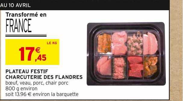 plateau festif charcuterie des flandres