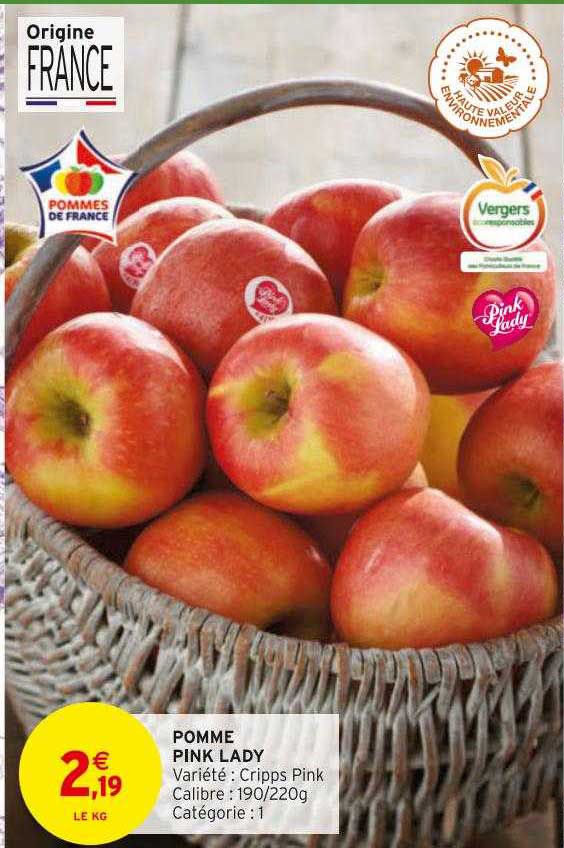 Pomme Pink Lady