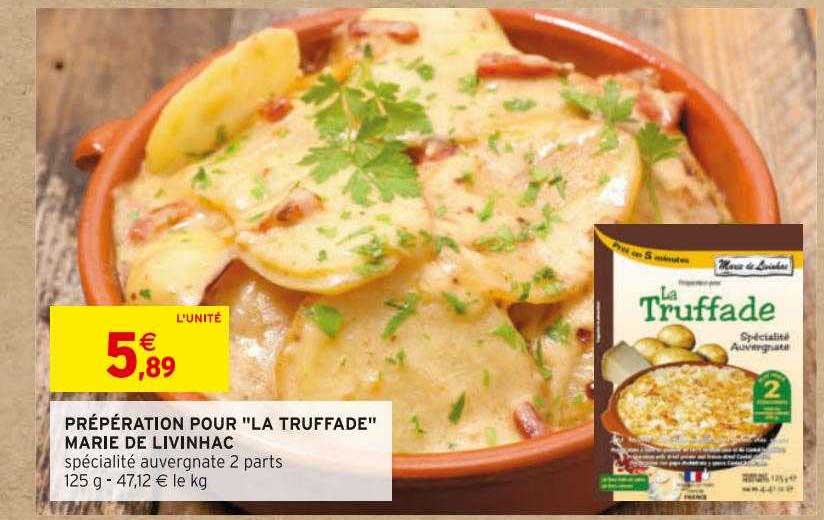 préparation pour "la truffade" marie de livinhac