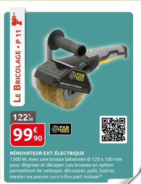 rénovateur ext. électrique far tools