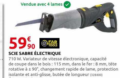 scie sabre électrique far tools