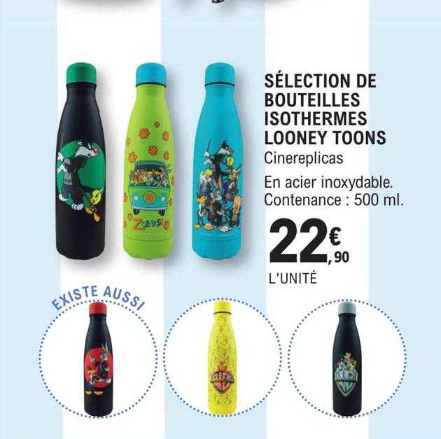sélection de bouteilles isothermes looney toons