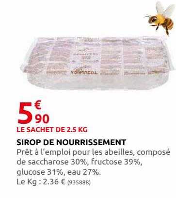 sirop de nourrissement