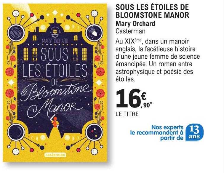 sous les étoiles de bloomstone manor - mary orchard