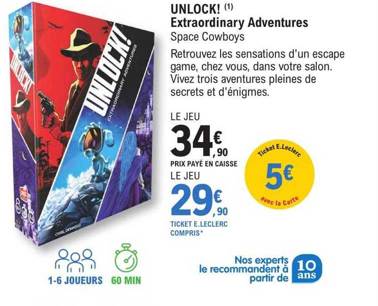 unlock! extraordinary adventures