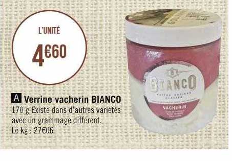 verrine vacherin bianco
