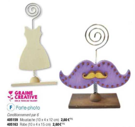 graine créative porte-photo