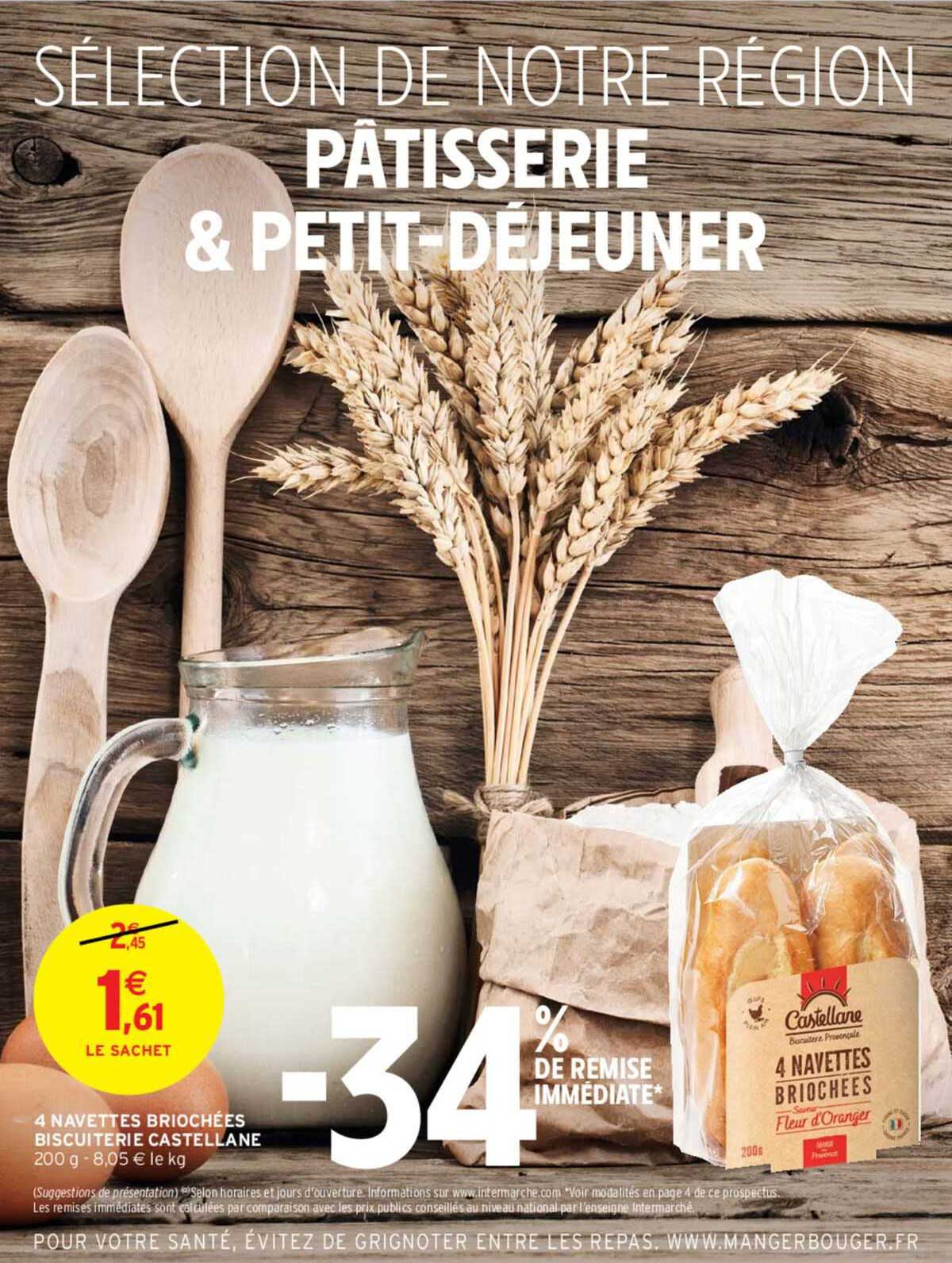 4 navettes briochées biscuiterie castellane