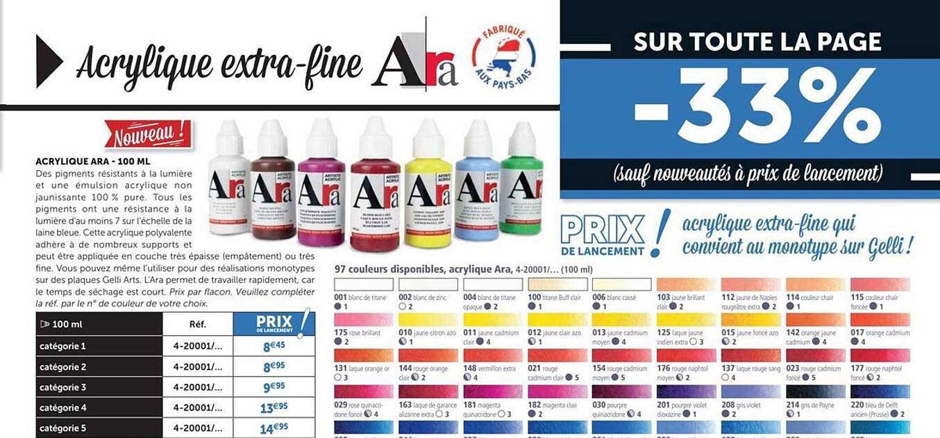 acrylique ara - 100 ml