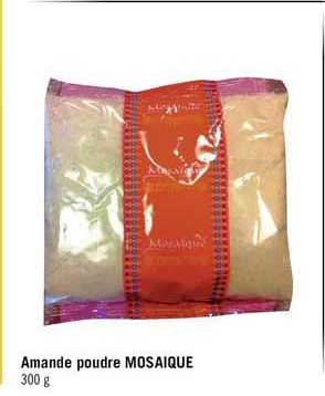 Amande Poudre Mosaïque