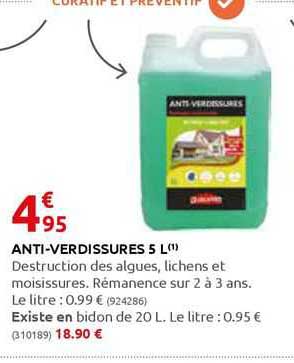 Anti-verdissures 5l