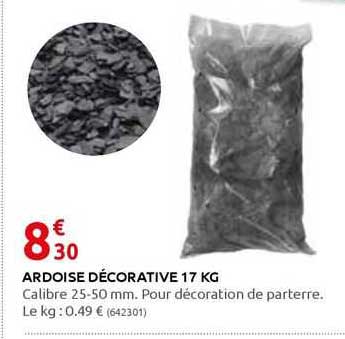 ardoise décorative 17 kg