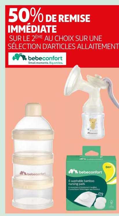 articles allaitement bébé confort