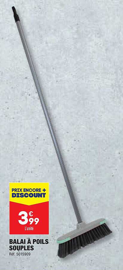 balai à poils souples