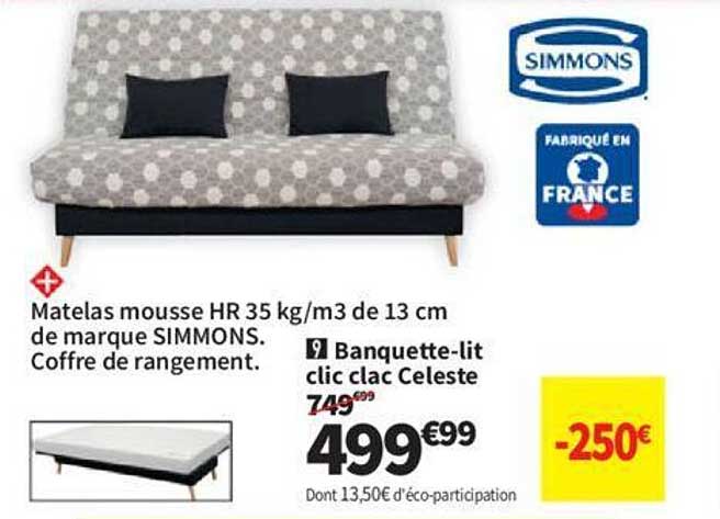 banquette-lit clic clac celeste