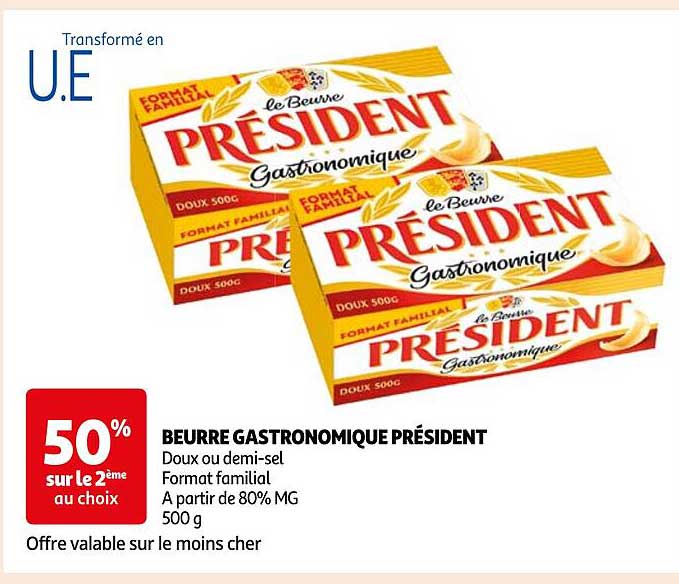 Beurre Gastronomique Président