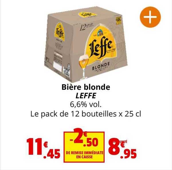 Bière Blonde Leffe