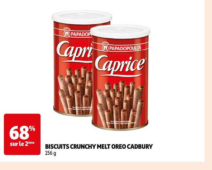 Biscuits Crunchy Melt Oreo Cadbury