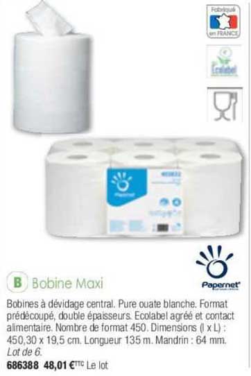 bobine maxi papernet