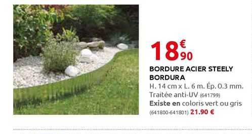 bordures acier steely bordura
