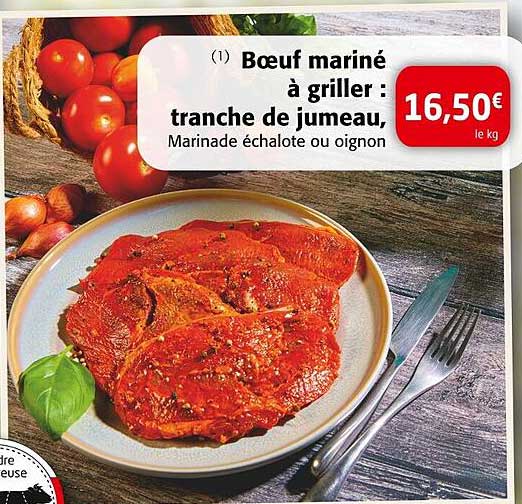 Bœuf Mariné à Griller: Tranche De Jumeau