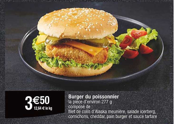 Burger De Poissonnier